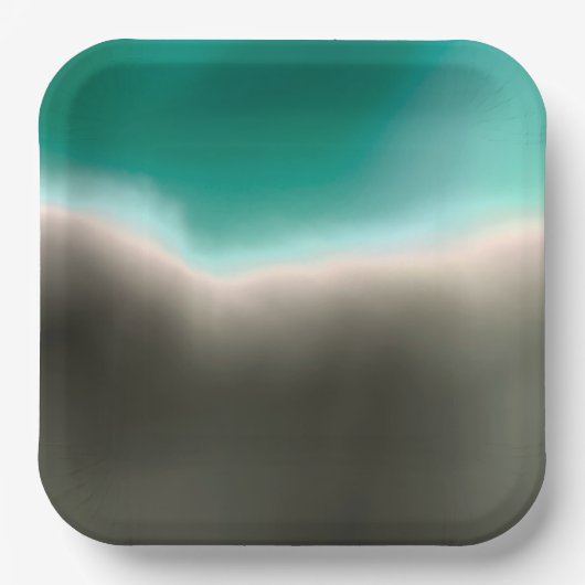 Assiette en papier de rivage (Recto)