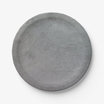 Assiette en papier de royaume fantastique en métal