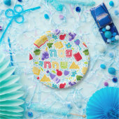 Assiette en papier festive de Pâque (Fête)