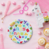 Assiette en papier festive de Pâque (Fête)