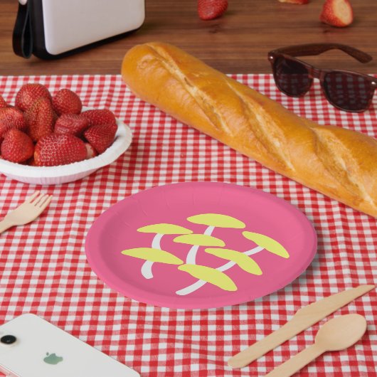 Assiette en papier huître dorée (Pique-nique)