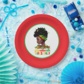 Assiette en papier Juneteenth (Fête)