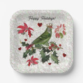 Assiette en papier King Bird (Recto)