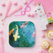 Assiette en papier Koi (Fête)