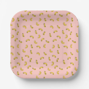 Assiette en papier macaroni au fromage