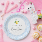 Assiette en Papier Mariage Thème Carrelage Méditer (Fête)
