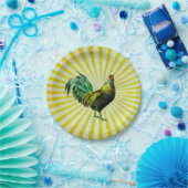 Assiette en papier Monte et Brille (Fête)