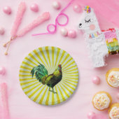 Assiette en papier Monte et Brille (Fête)