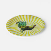 Assiette en papier Monte et Brille (Angle)