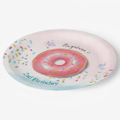 Assiette en papier pour 2e anniversaire (Angle)