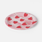 Assiette en papier pour anniversaire (Angle)