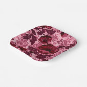 Assiette en papier pour enterrement de vie de jeun (Angulaire)