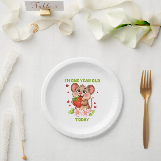 Assiette en papier pour fête (Mariage)