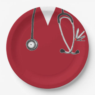 Assiette en papier pour la fête de remise des dipl