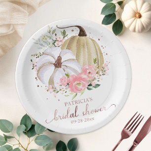 Assiette en papier pour la fête prénuptiale d'auto