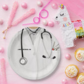 Assiette en papier pour la remise des diplômes de  (Fête)