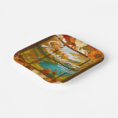 Assiette en papier pour Thanksgiving (Angulaire)