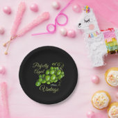 Assiette en papier Raisins (Fête)
