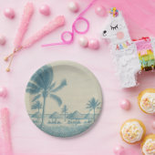 Assiette en papier Riviera (Fête)
