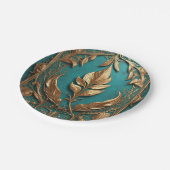 Assiette en papier ronde 7" (Angle)