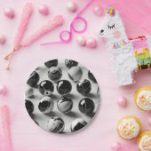 Assiette en papier ronde de 7" (Fête)