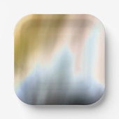 Assiette en papier Tie-Dye (Recto)