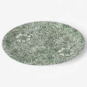 ASSIETTE EN PAPIER: WILLIAM MORRIS : MARIAGES FLOR (Angle)