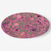 ASSIETTE EN PAPIER: WILLIAM MORRIS : POMÉGRANAT RO (Angle)