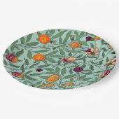 ASSIETTE EN PAPIER: WILLIAM MORRIS : POMEGRANATES  (Angle)
