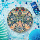 ASSIETTE EN PAPIER: WILLIAM MORRIS : STRAWBERRY TH (Fête)