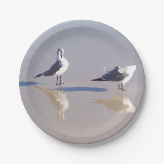 Assiette en papier Windy Seagull