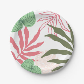 Assiette feuille