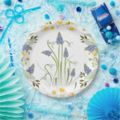 Assiette Fleurs d'Été Dessin Complet (Fête)