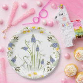 Assiette Fleurs d'Été Dessin Complet (Fête)
