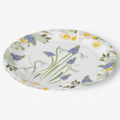 Assiette Fleurs d'Été Dessin Complet (Angle)