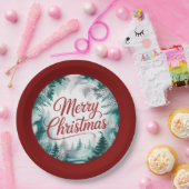 Assiette joyeux Noël (Fête)