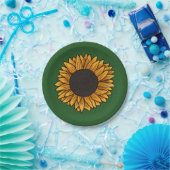 Assiette Tournesol (Fête)