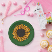 Assiette Tournesol (Fête)