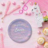 Assiettes Amoureuses Nuages Rêveurs (Fête)