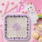 Assiettes de thé uniques ou assiettes de mariage (Fête)