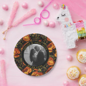 Assiettes de verdure de rose audacieuse pour souve (Fête)