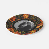 Assiettes de verdure de rose audacieuse pour souve (Angle)