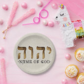 Assiettes En Carton יהוה /YHWH/Yahweh (Fête)