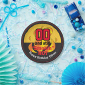 Assiettes En Carton 00 et toujours fumé chaud | Anniversaire (Fête)