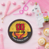 Assiettes En Carton 00 et toujours fumé chaud | Anniversaire (Fête)