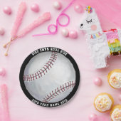 Assiettes En Carton 08of12 Baseball Custom Party Plate (Fête)