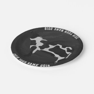 Assiettes En Carton 08of12 Vache tôle personnalisée