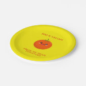 Assiettes En Carton 100% Vegan (Angle)