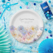 Assiettes En Carton 100e fête d'été Aquarelle d'été Floral (Fête)