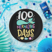 Assiettes En Carton 100e jour d'école 100 jours 28 (Fête)